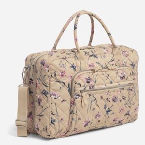 Vera Bradley Lay Flat Weekender Travel Bag in Performance Twill